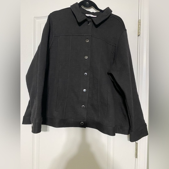 Issac Mizrahi Live Jacket Black Women’s Size 3X - Picture 2 of 3